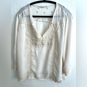 Gap white blouse